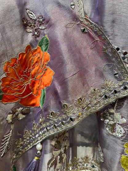 Rimaira Shimmer Veil Suit (Lavender)