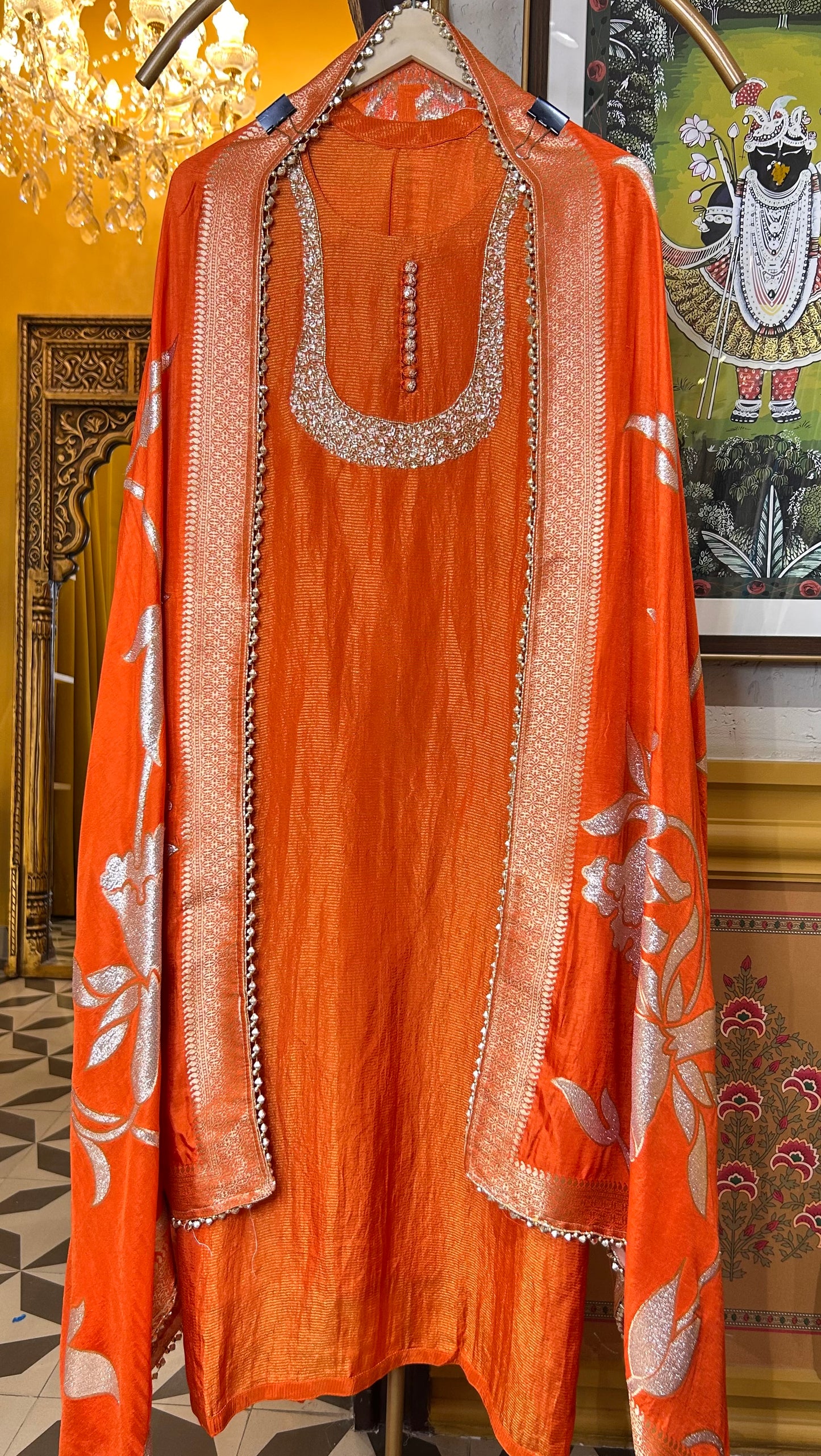Saaz-e-Shimmer (Orange)