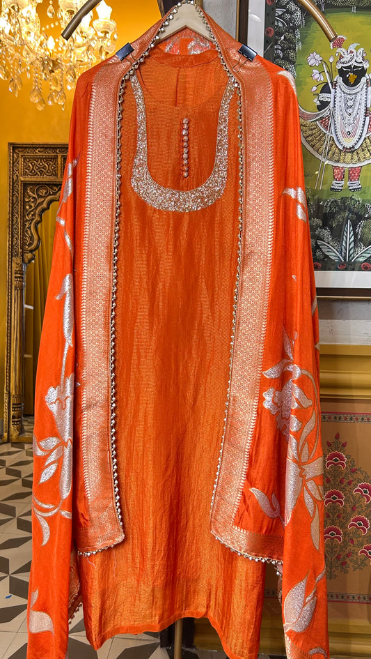 Saaz-e-Shimmer (Orange)