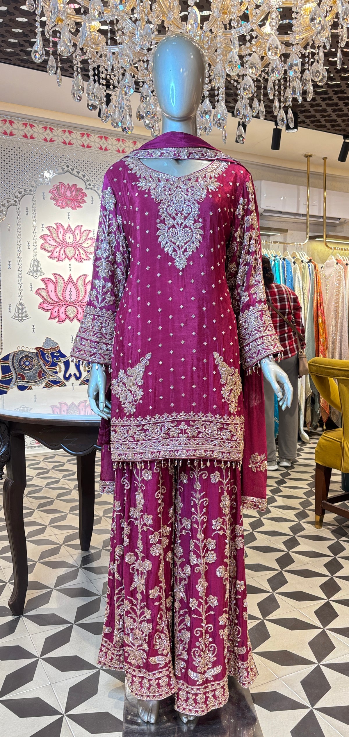 Gulrasa Sharara Suit
