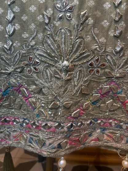 Zarmeena Organza Suit