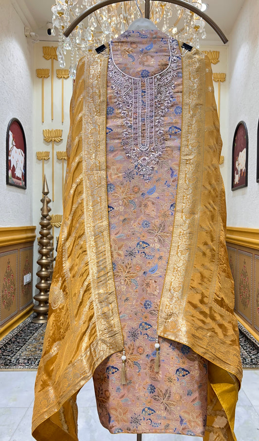 Rajvielle Dabka Suit