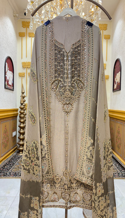 Nayroza Organza Suit