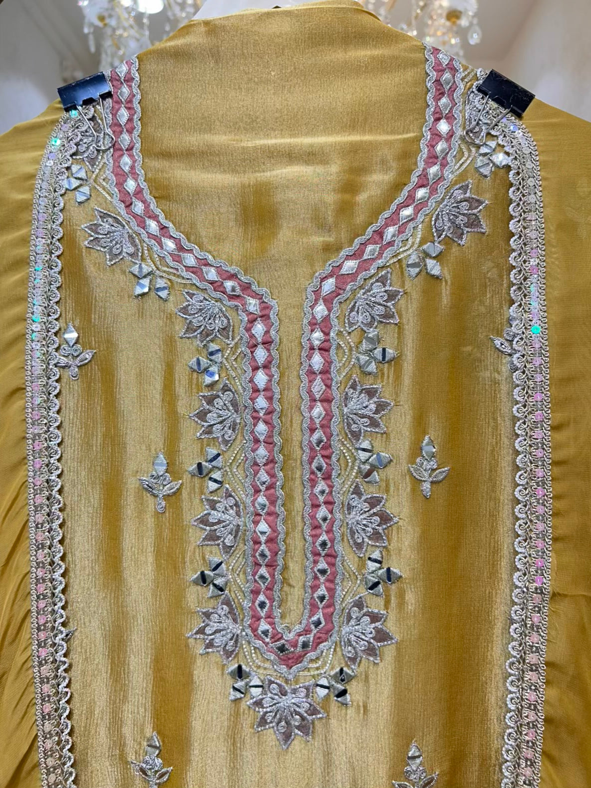 Elara Gota Élan Suit (Yellow)