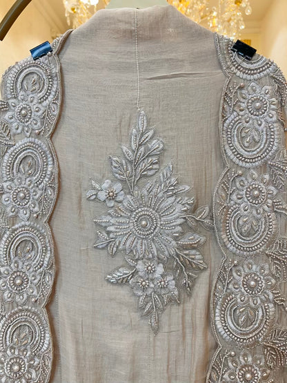 Ruhaya Moti Mul Suit (Beige)