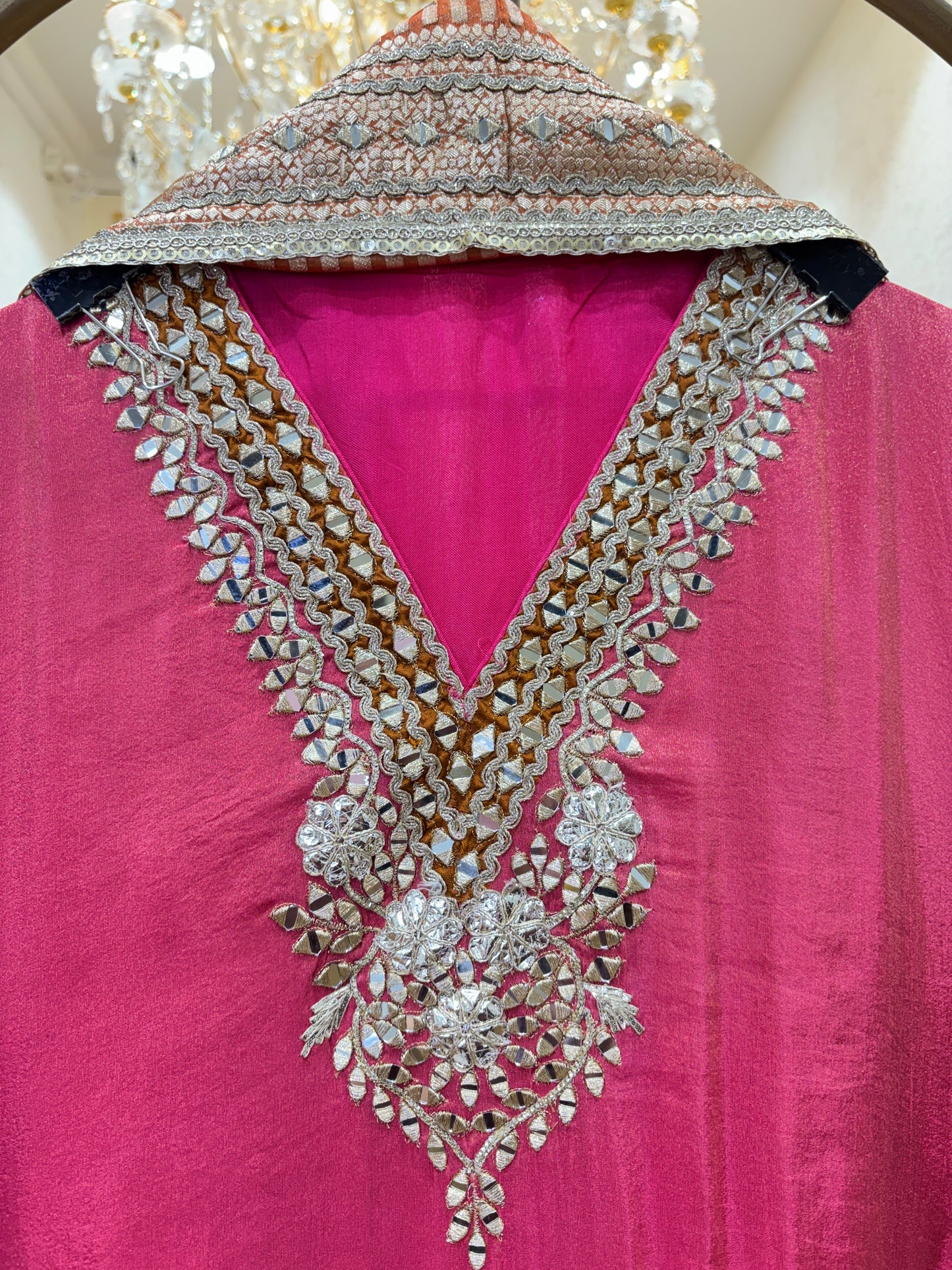 Noorvika Mirror Organza Gharara Set