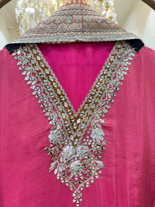 Noorvika Mirror Organza Gharara Set