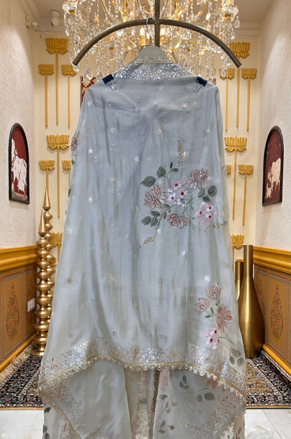 Mirzara Handprinted Suit