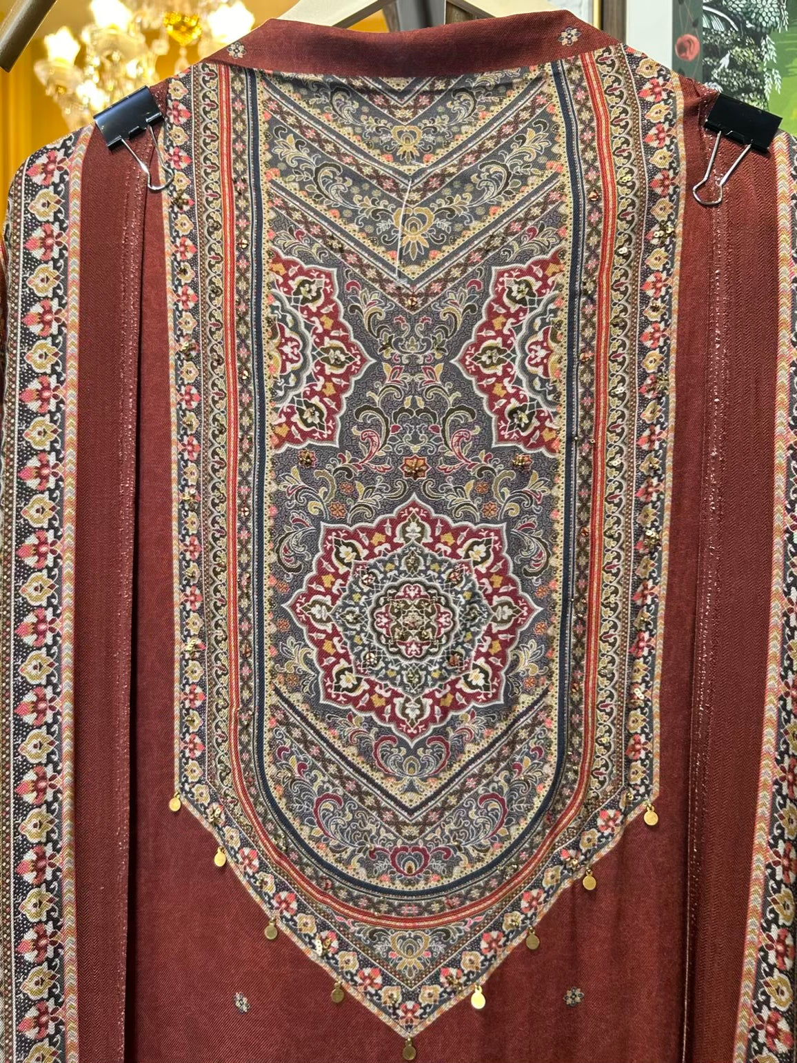 Siyana Pashmina Suit (Maroon)