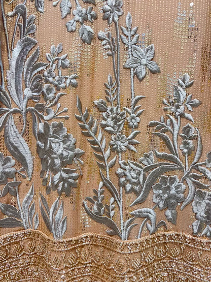 Saera Sequin Georgette Suit