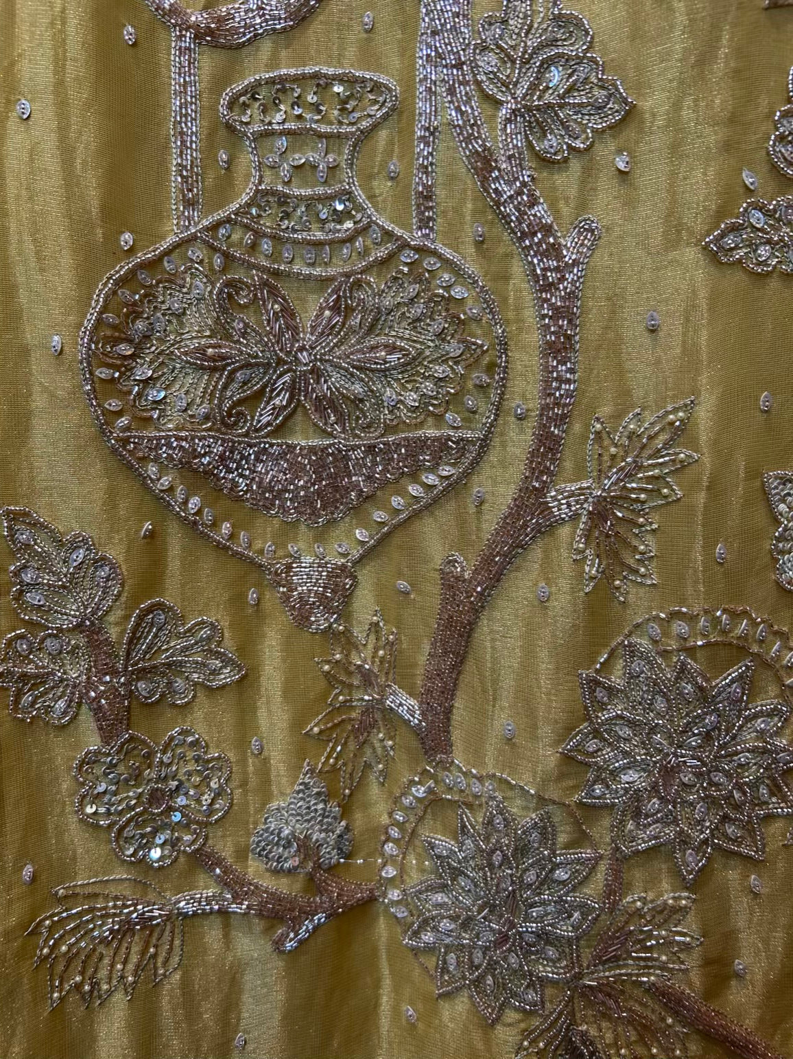 Lumina Organza Suit (Yellow)