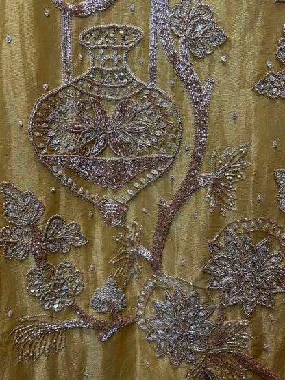 Lumina Organza Suit (Yellow)