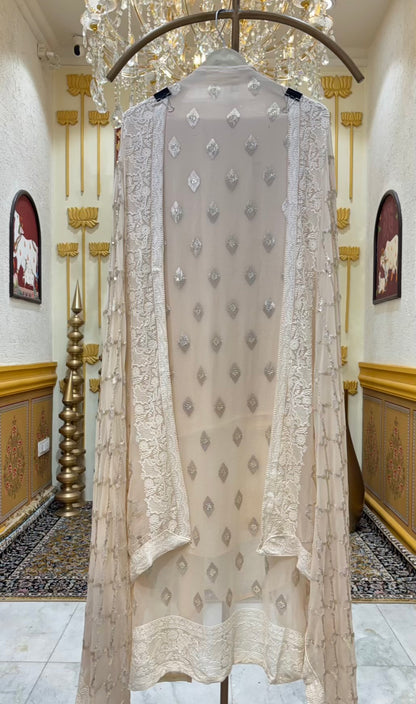 Yasmine Sequin Georgette Suit