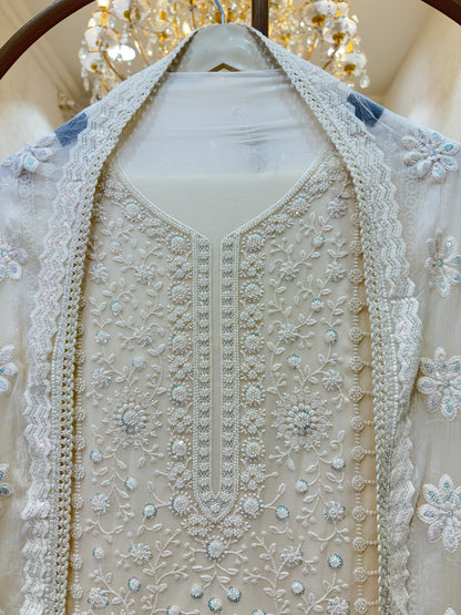 Aabroo Cutdana Georgette Suit