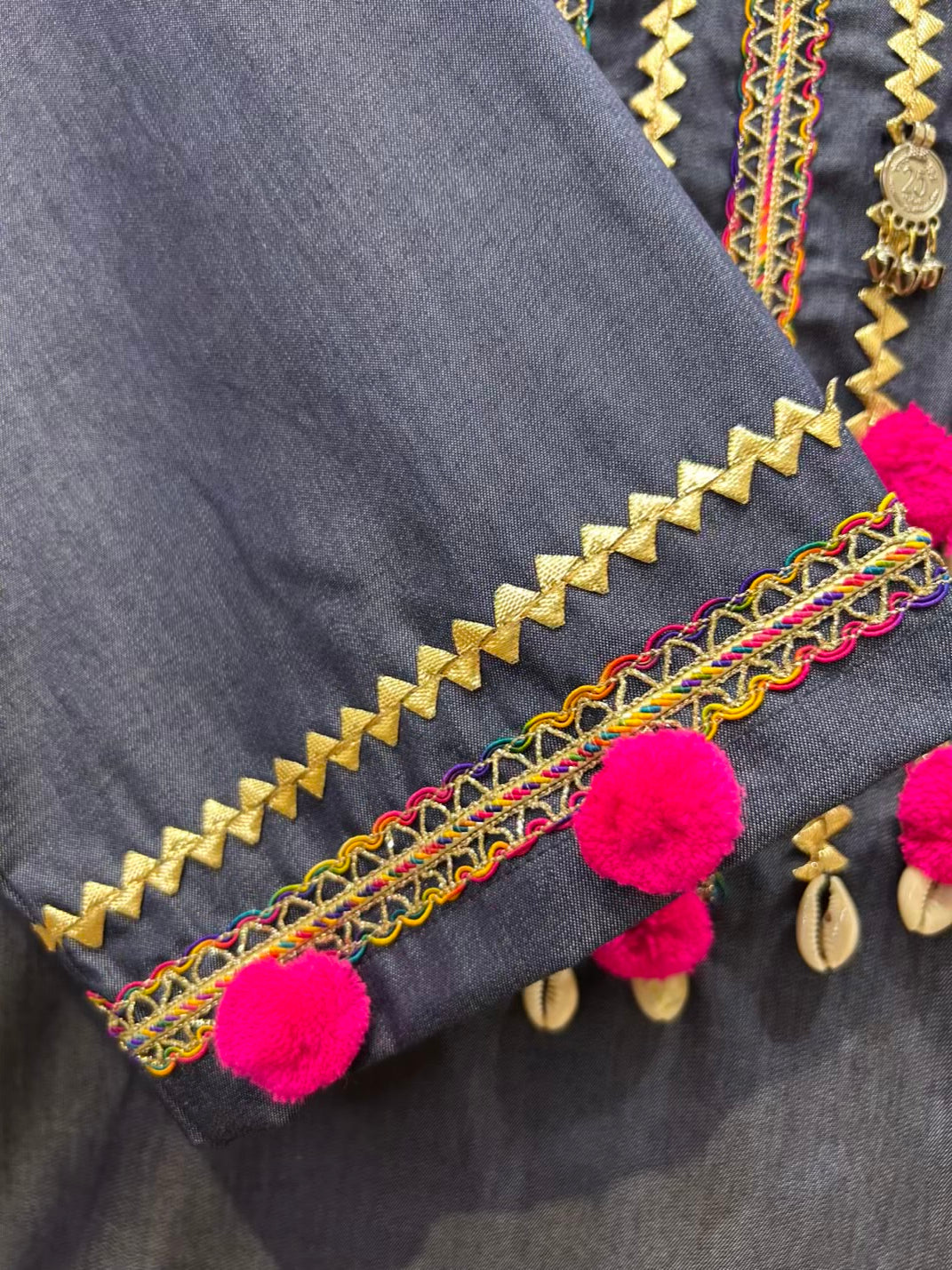 Zareh Denim Gota Farshi Set