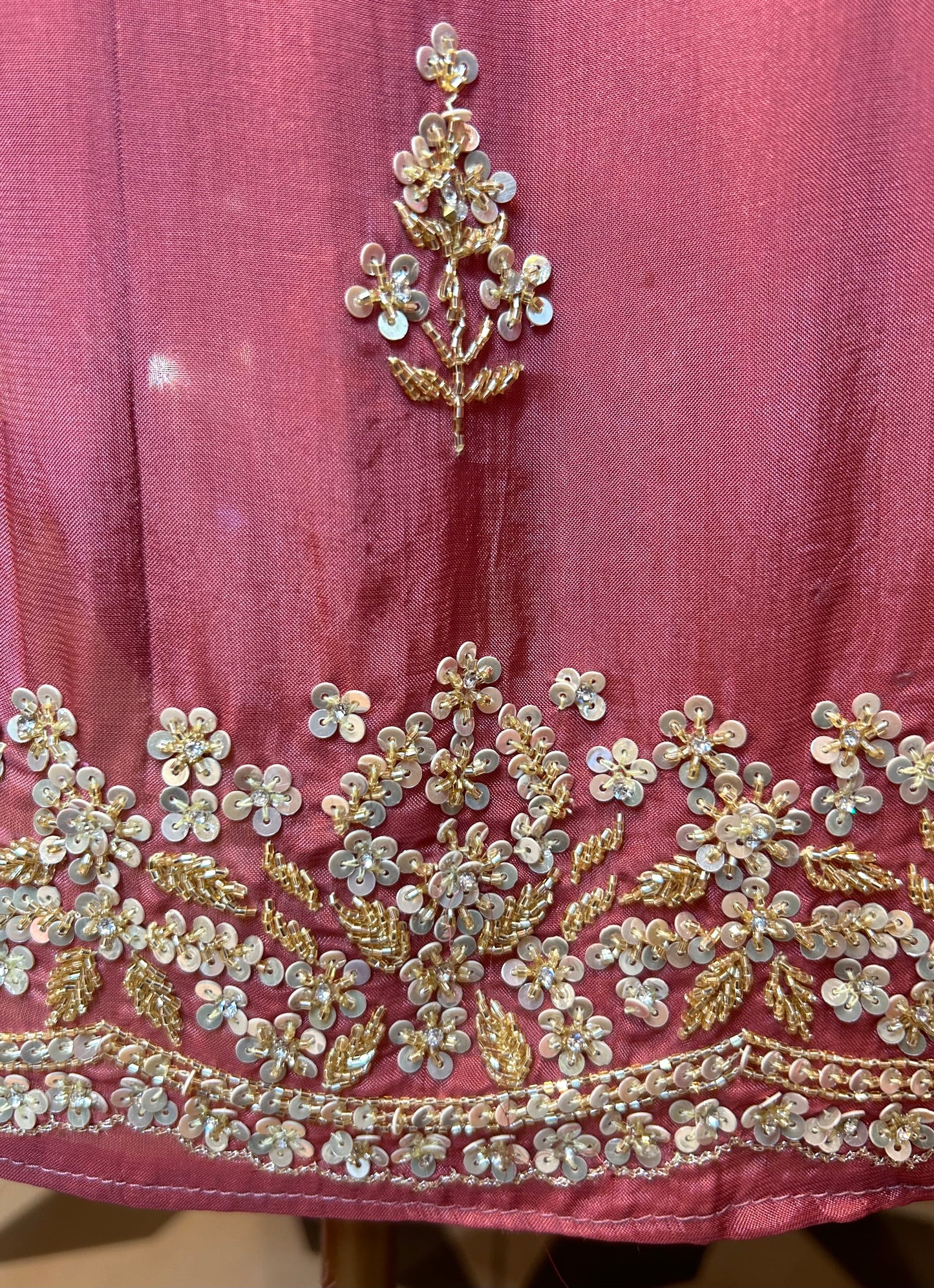 Afsaneh Organza Suit (Magenta)