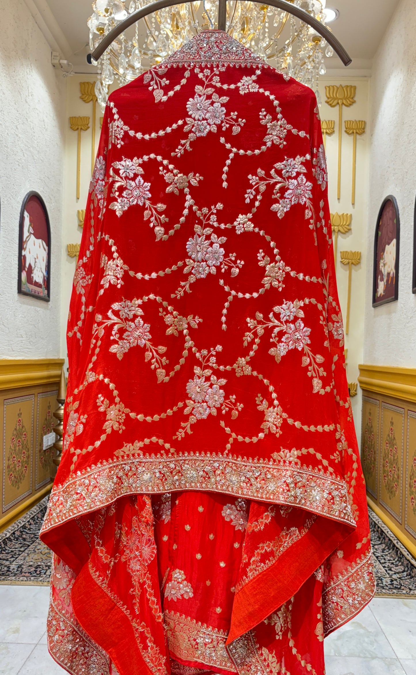 Varnika Organza Banarasi Suit