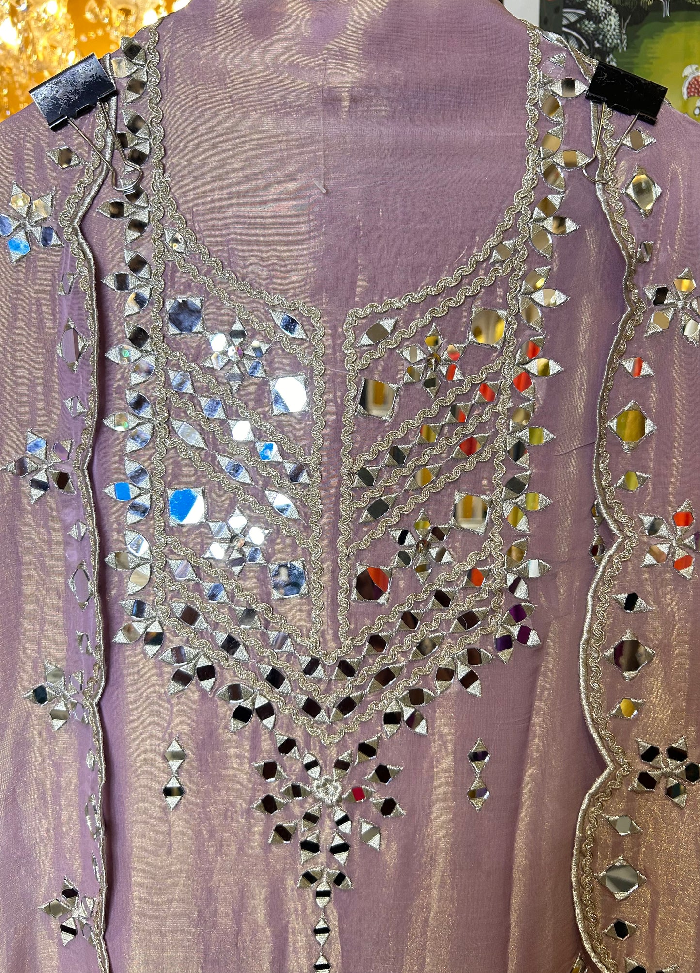 Aaina-e-Dori (Lavender)