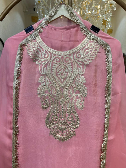 Arezya Kinari Élan Farshi Set (Pink)