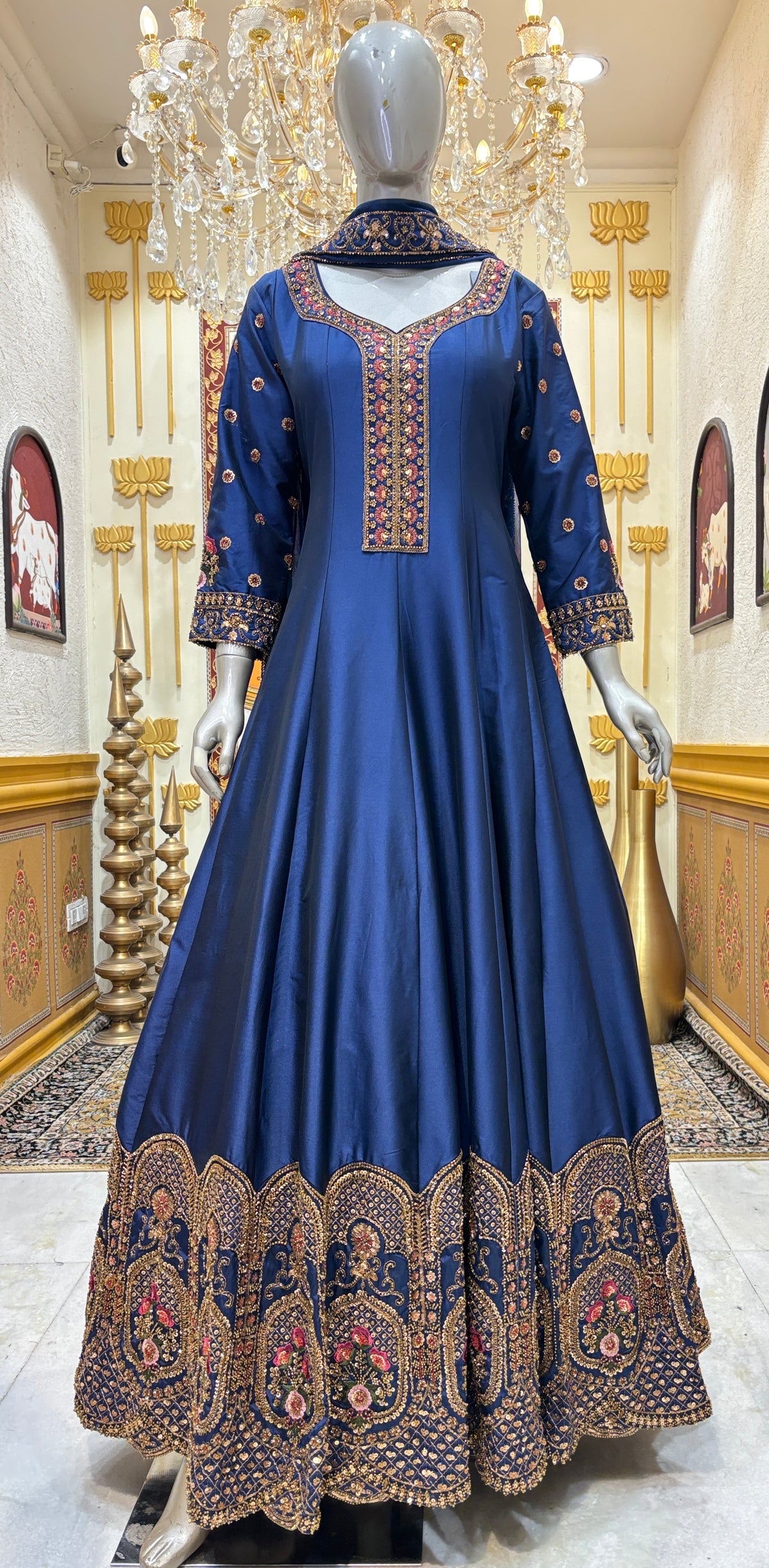 Chand Afreen Anarkali Set
