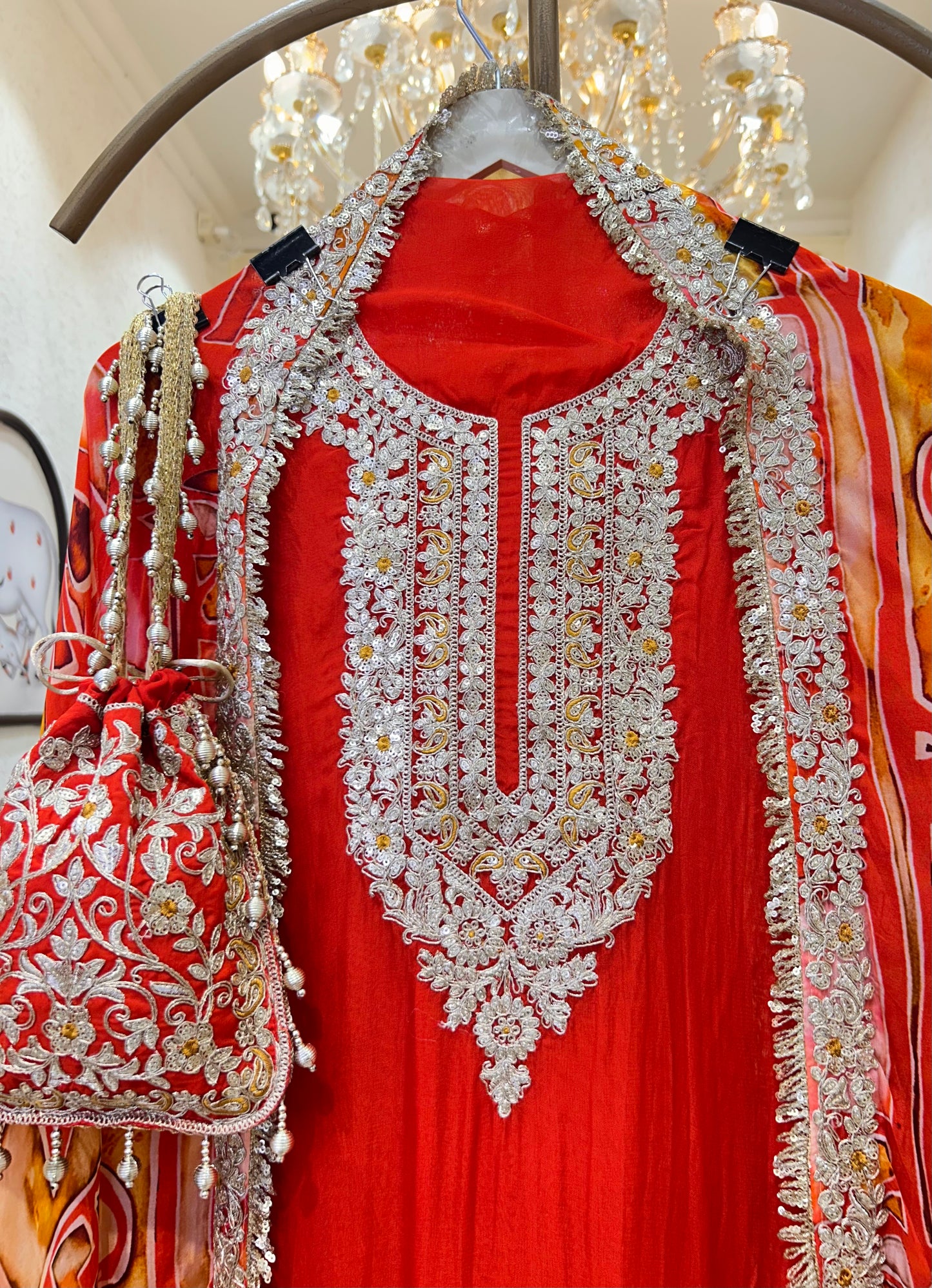Noor Kiran Organza Suit