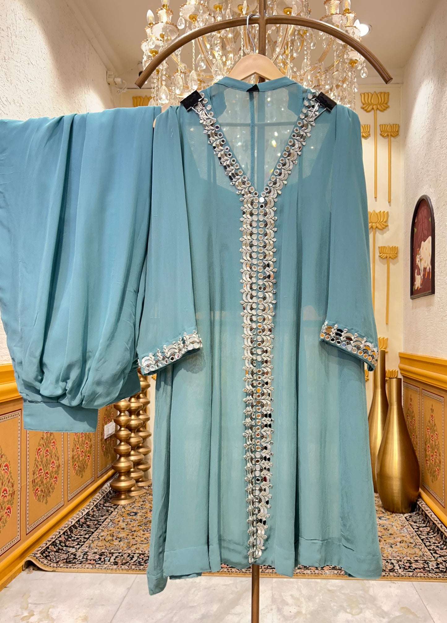 Raqs Georgette Co-Ord Set