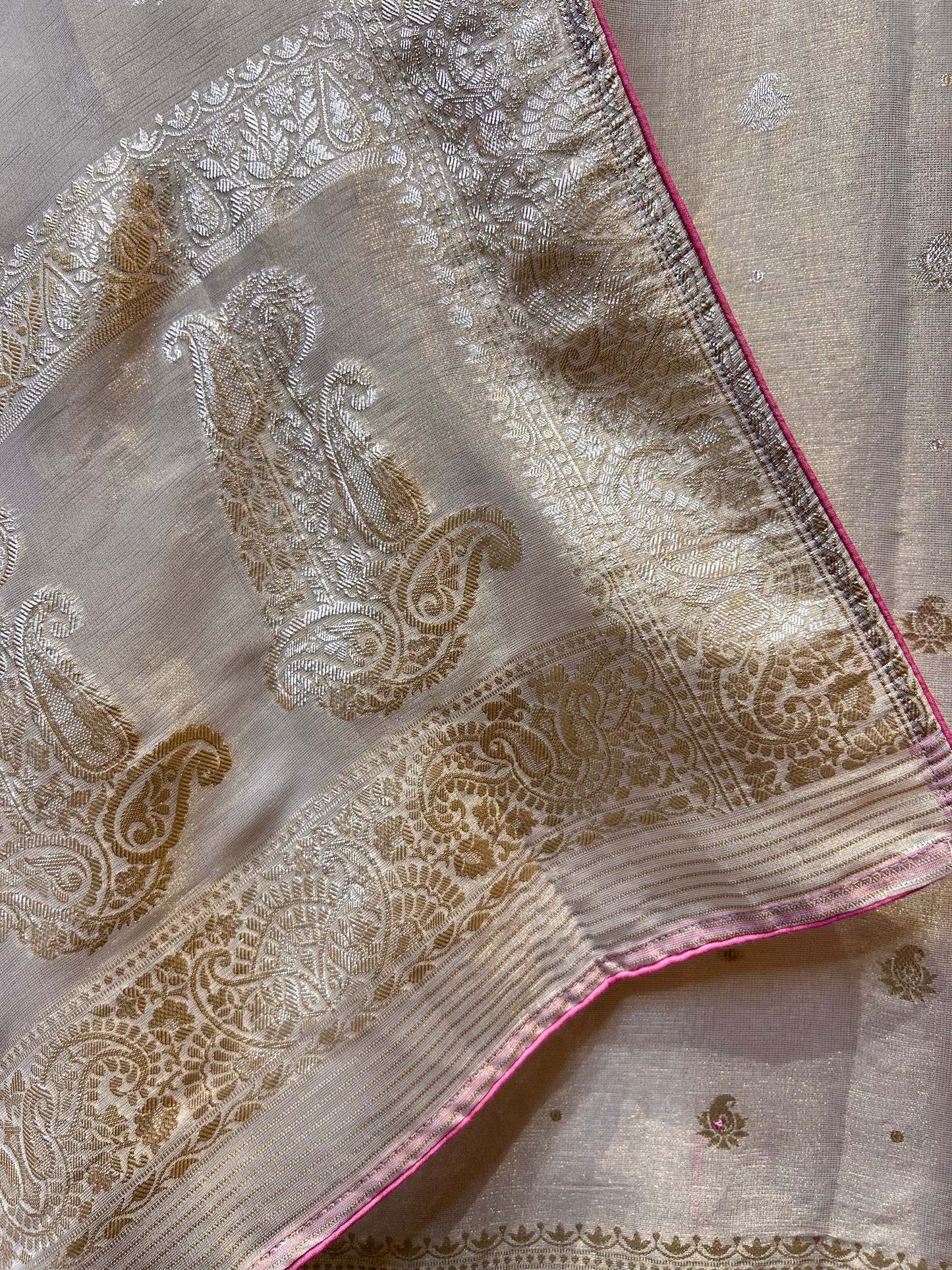 Celeste Shimmer Organza Suit