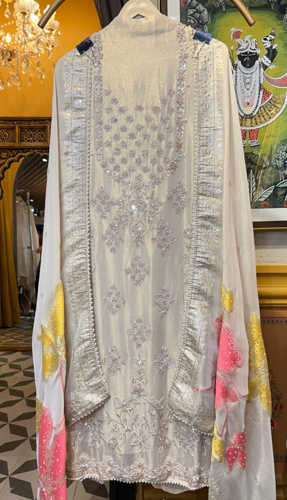 Ivory Baagh Suit