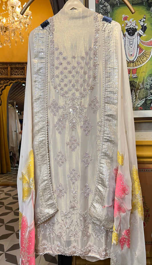 Ivory Baagh Suit