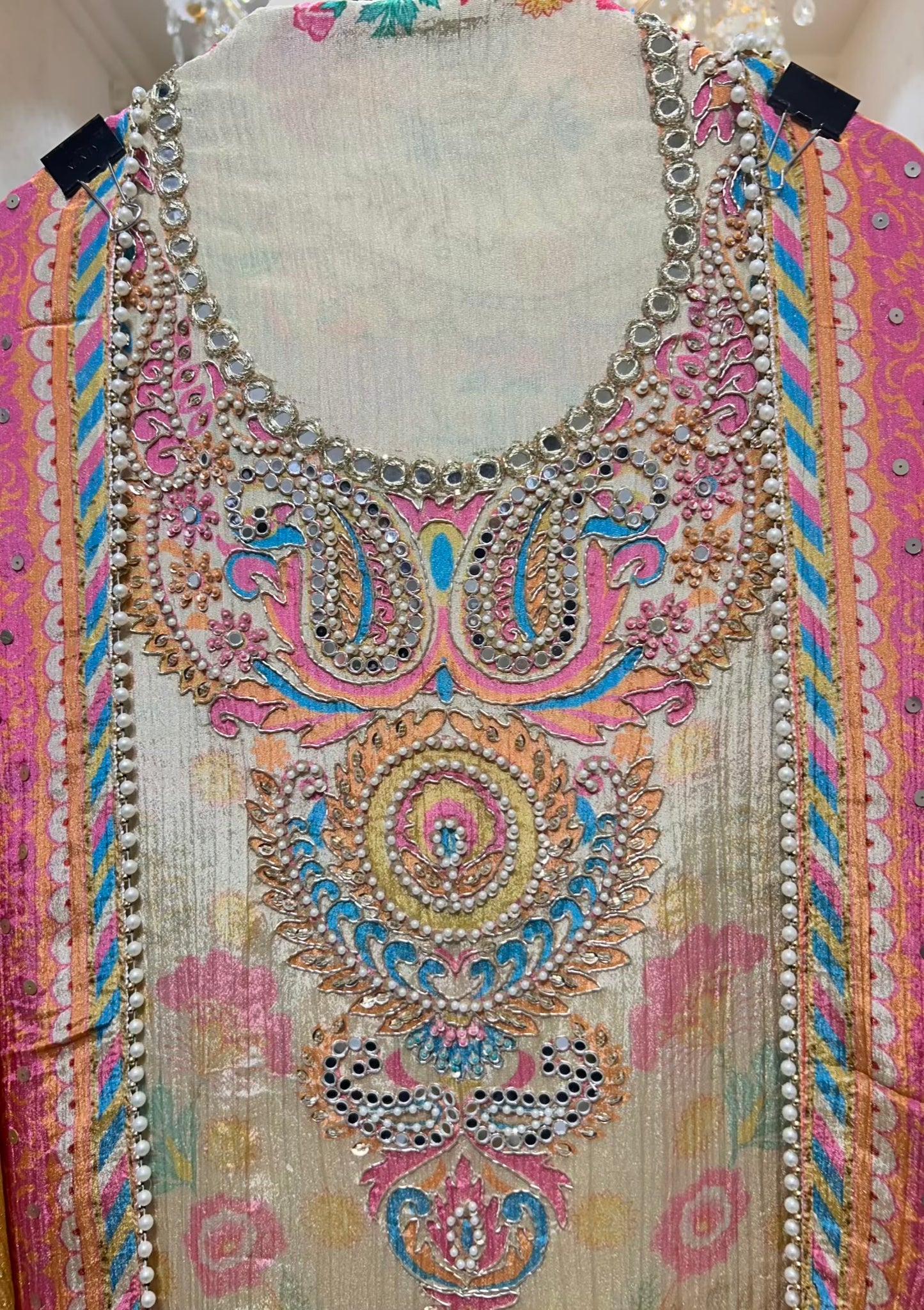 Afsara Tissue Bloom Suit