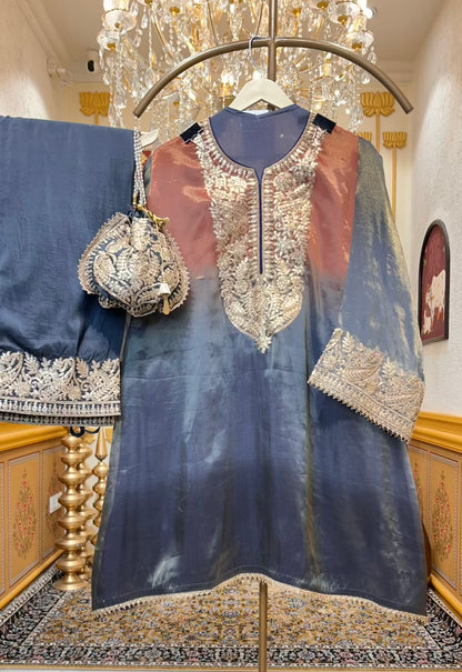 Zayra Dori Corset Set (Brown)