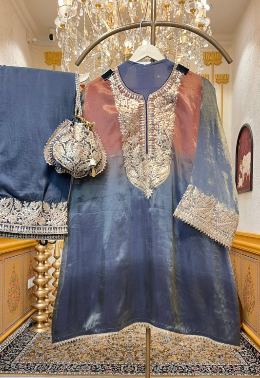 Zayra Dori Corset Set (Brown)