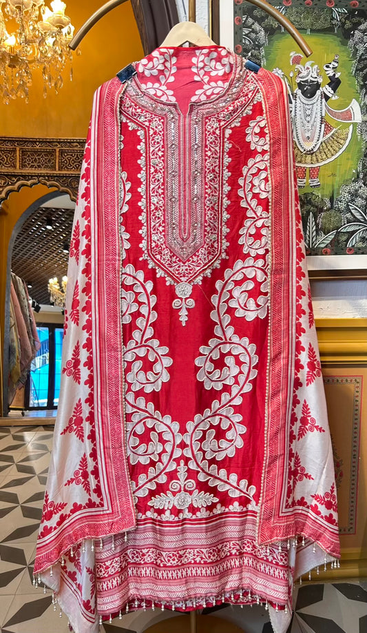 Mehryana SilkArt Suit