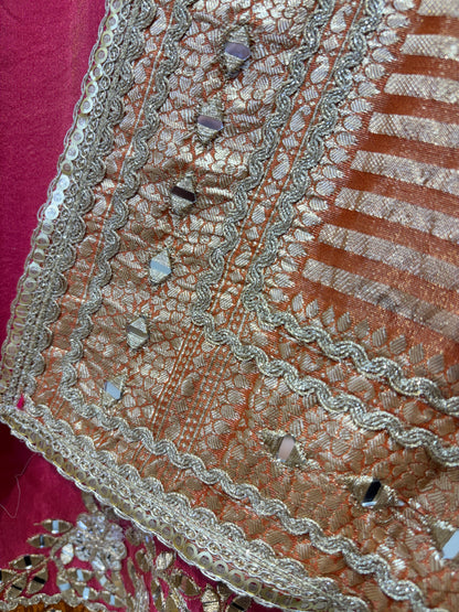 Noorvika Mirror Organza Gharara Set
