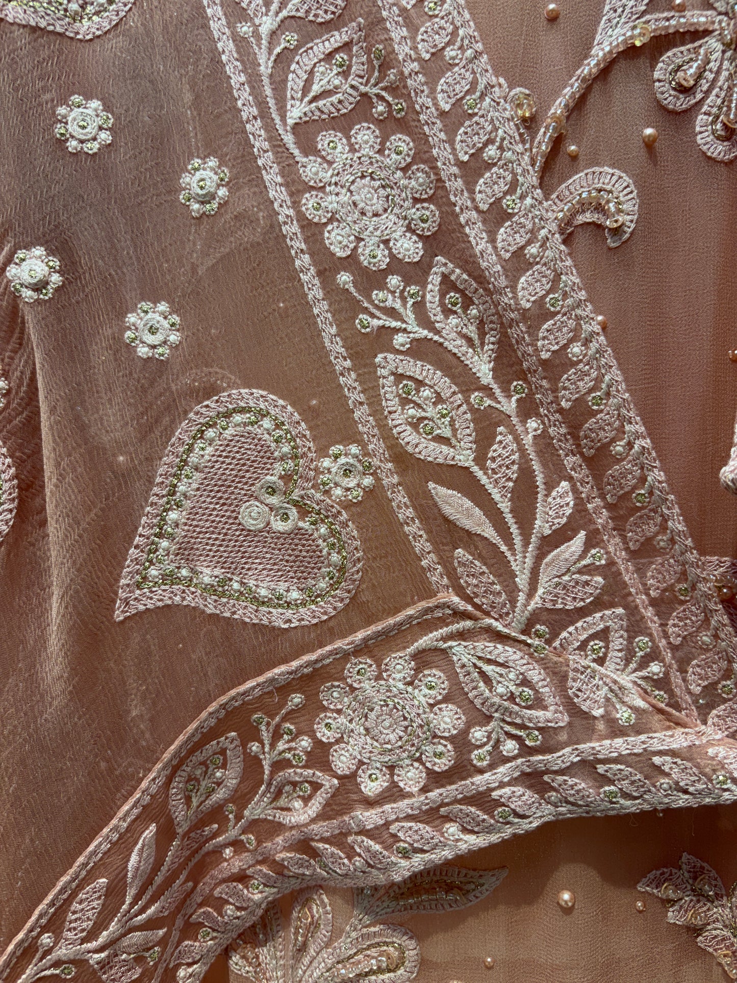 Aveera Handcrafted Georgette Suit