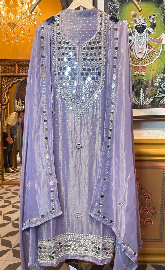 Nayira Mirror Suit (Lavender)