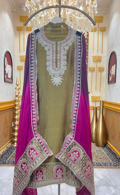 Mahzara Dori Work Suit (Golden)