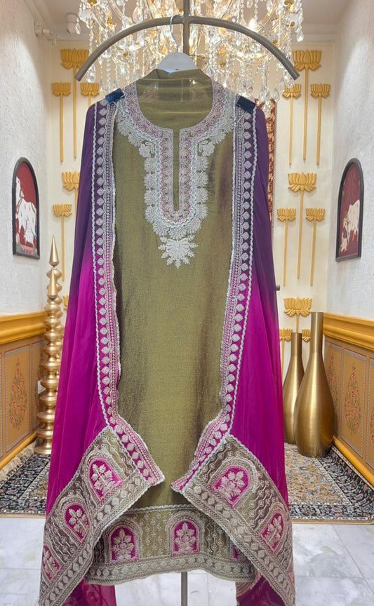 Mahzara Dori Work Suit (Golden)