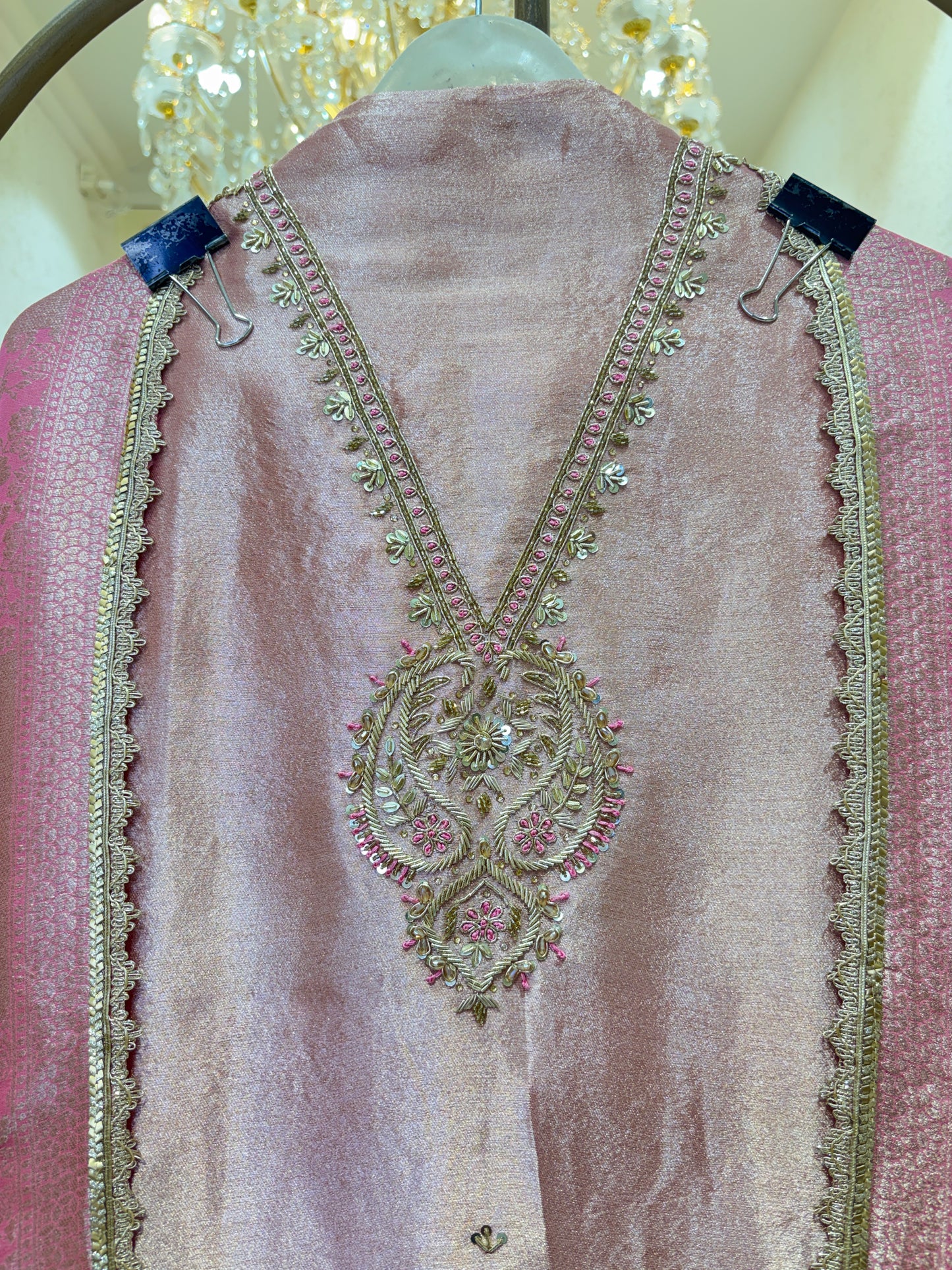 Vyantara Silk Organza Suit
