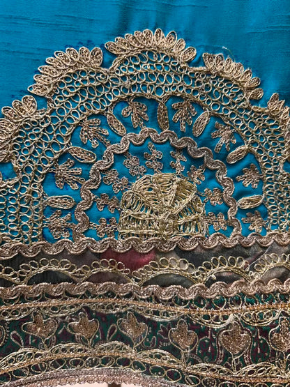 Zaylira Dori Gul Suit (Turquoise)