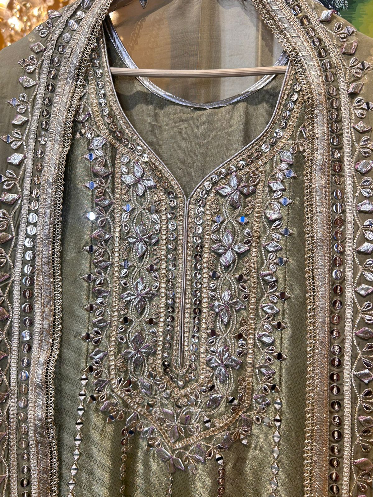 Amaira-é-Noor Anarkali (Green)