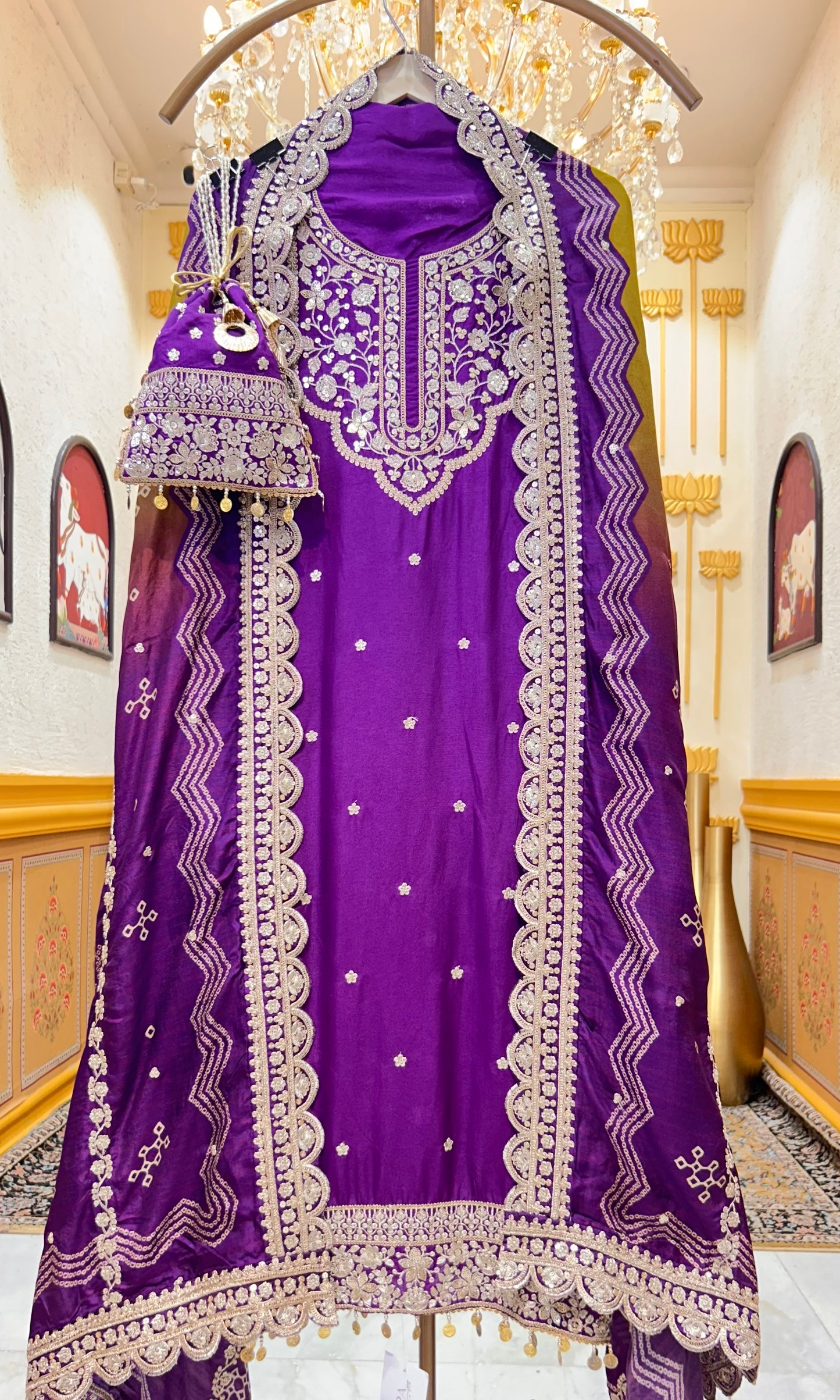 Zarisha Bandhani Suit