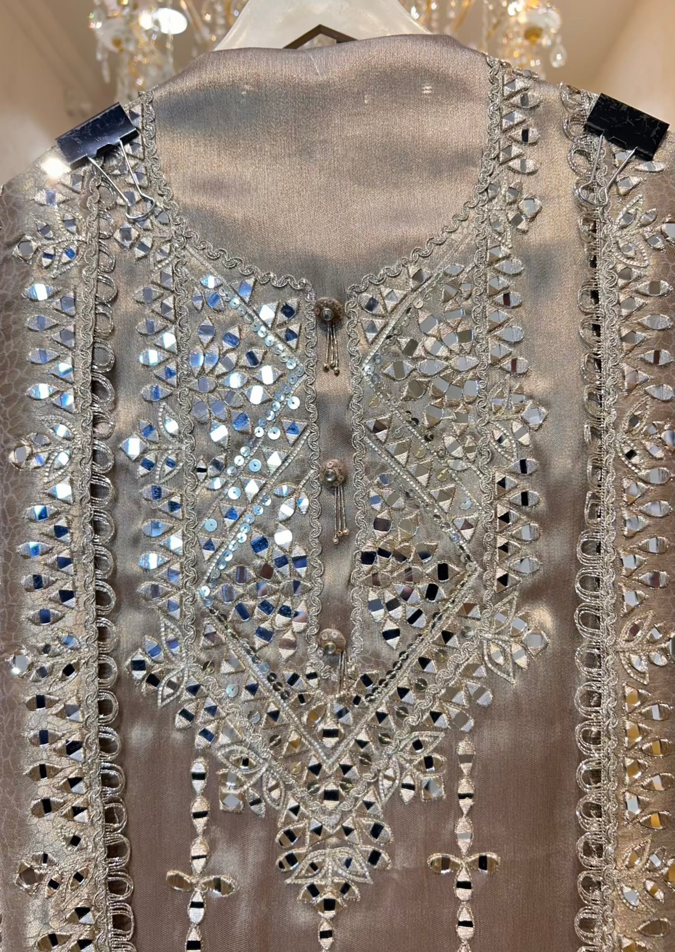 Rimzara Sheesha Élan Suit (Golden)