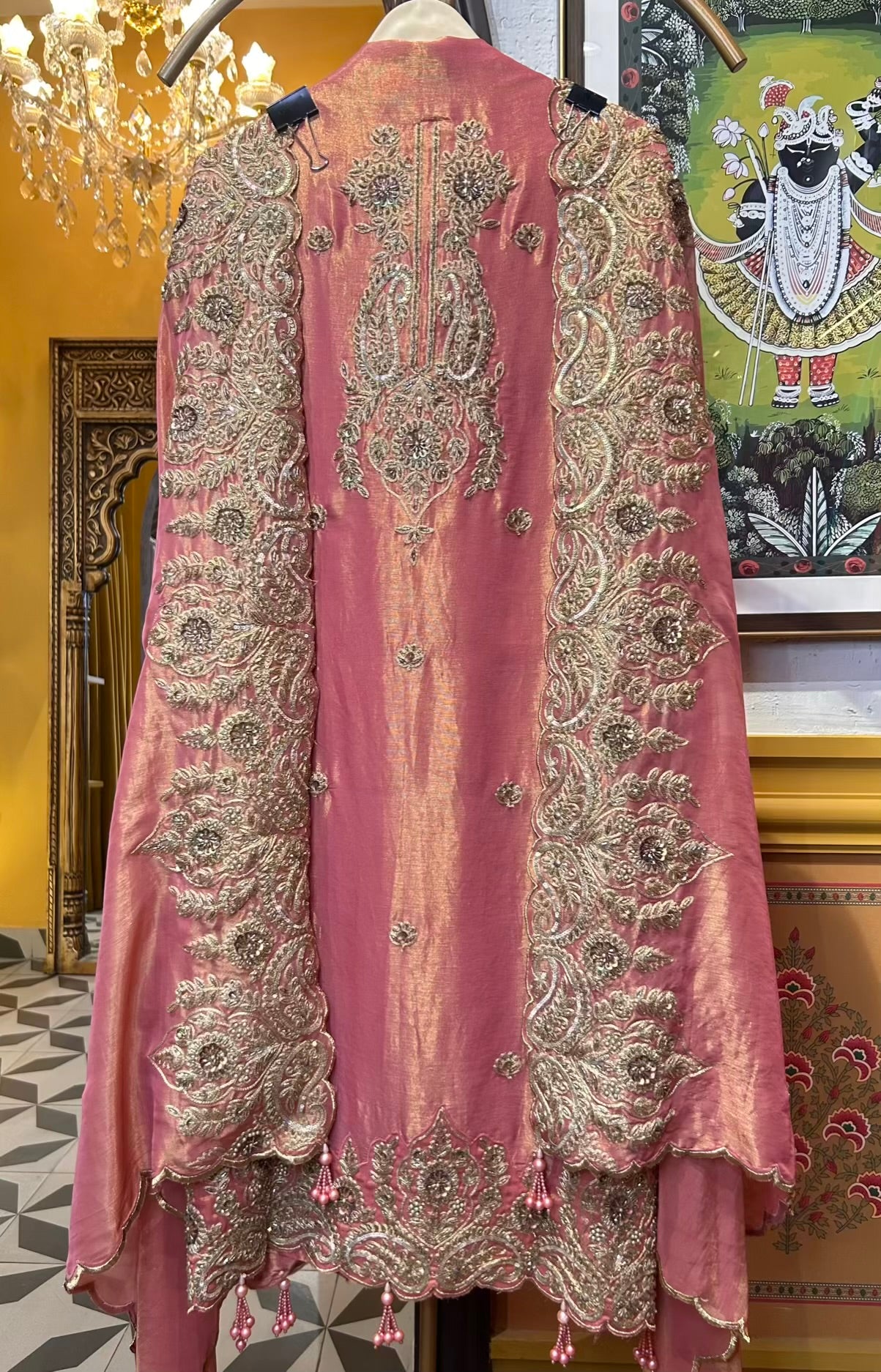 Meher-é-Noor (Carrot Pink)