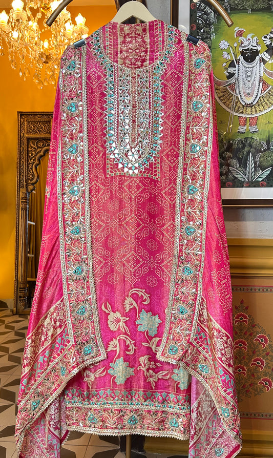 Noorima Tissue Suit (Pink)