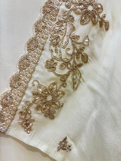 Zareen Satin Silk Suit