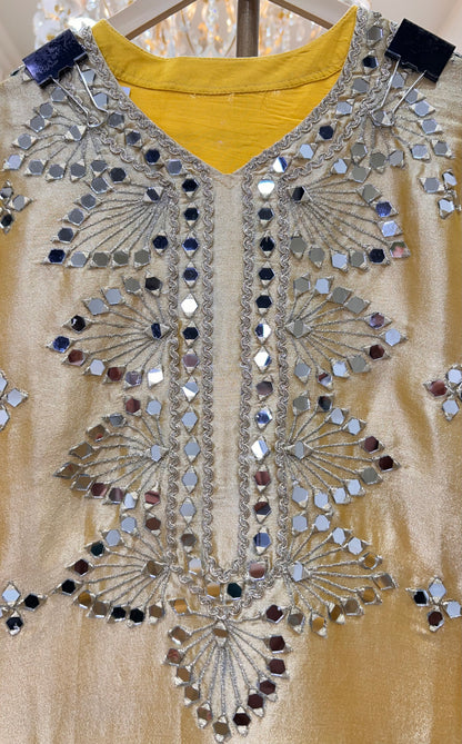 Avira Mirror Drape Dress