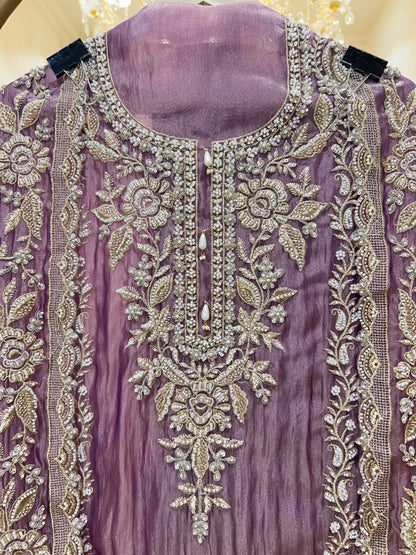 Aarini Tissue Élan Suit (Purple)