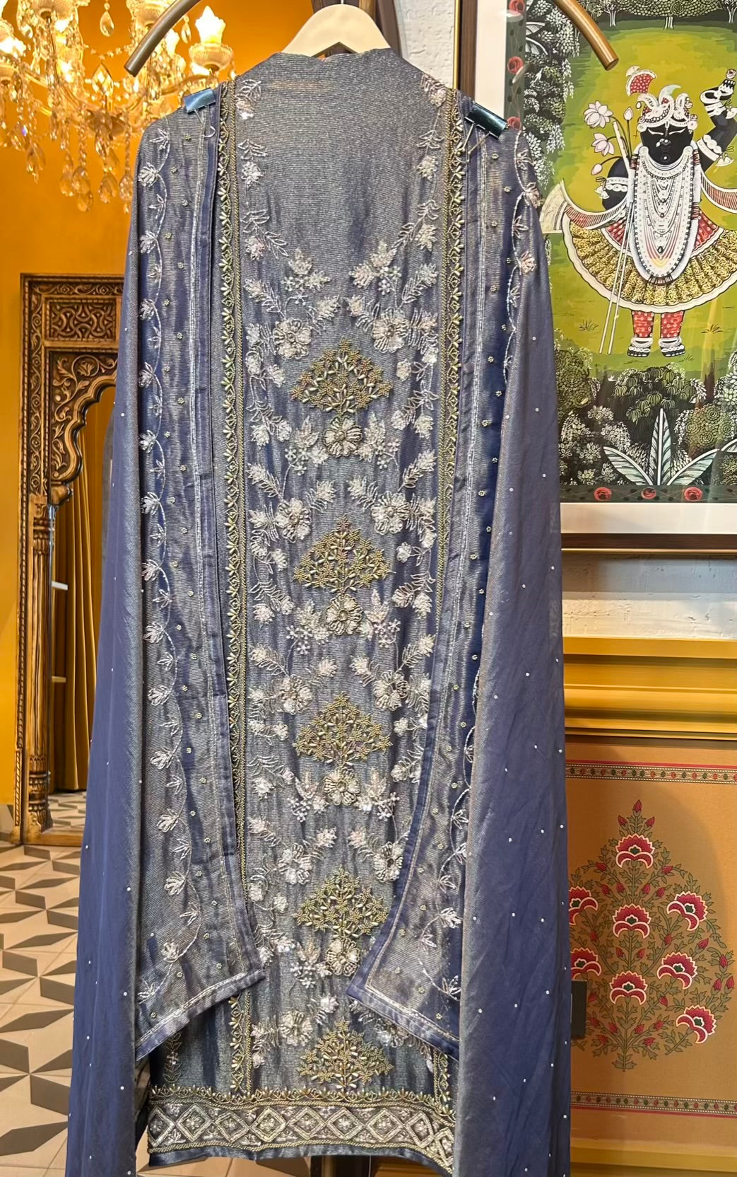 Ismera Luxe Organza Suit