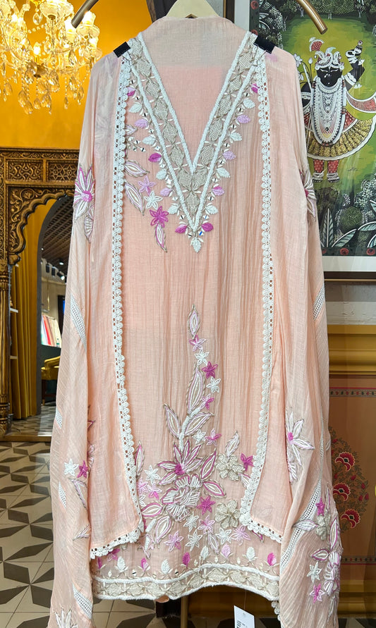 Gulaabari Mul Suit